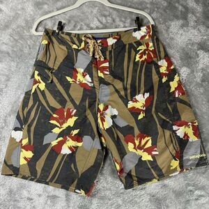 PATAGONIA Wavefarer‎ Shorts Men's 32 Floral Drawstring Board Swim
